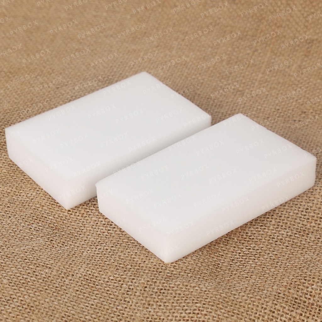 ฟองน้ำมหัศจรรย์ เช็ดคราบ ฟองน้ำนาโน เช็ดคราบได้ดี ขจัดคราบหนัก คราบฝัง ฟองน้ำทำความสะอาด Magic Sponge