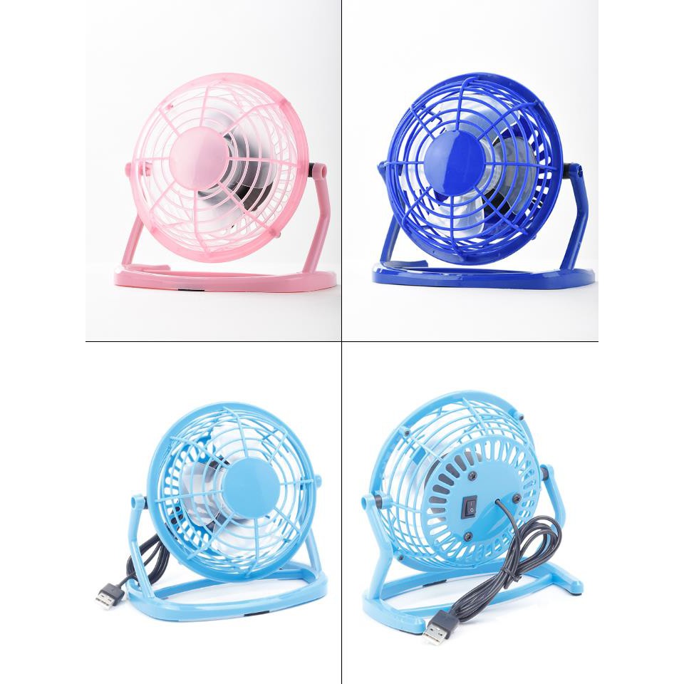 !!สินค้าขายดี!! พัดลมตั้งโต๊ะ พัดลม USB ขนาดพกพา USB Desktop Fan
