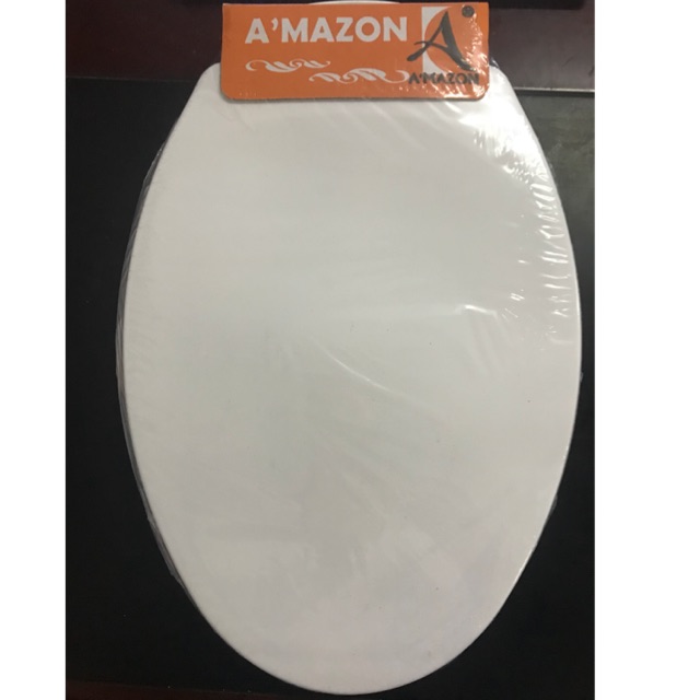 Amazon ฝาชักโครก ฝารองนั้ง ฝาส้วม ทรงรี เกรดดี ขายถูก
