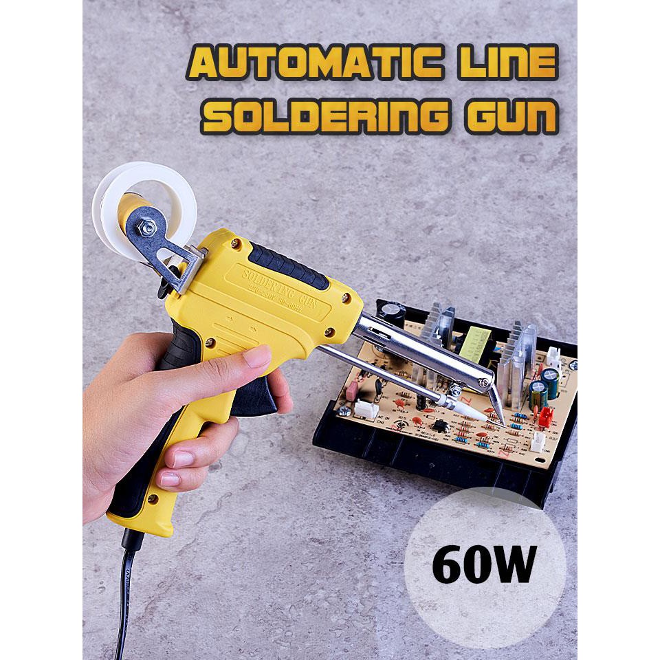 !!สินค้าขายดี!! หัวแร้งบัดกรี สำหรับงานช่างและงานฝีมือ Automatic Line Soldering Gun