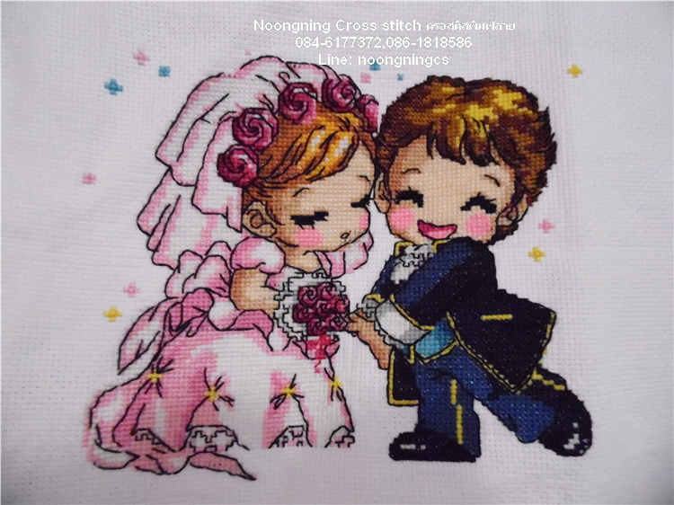 วิถีชีวิตชนบท ชุดปักครอสติช พิมพ์ลาย ครอสติสจีน งานฝีมือ DIY