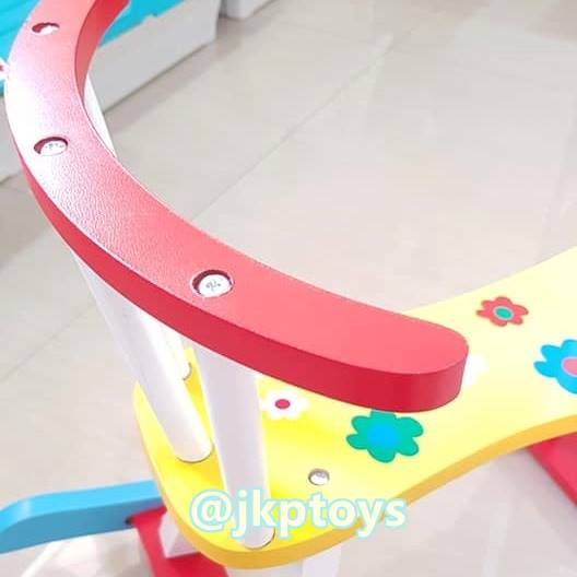 ของเล่นไม้เสริมพัฒนาการ ม้าโยกไม้