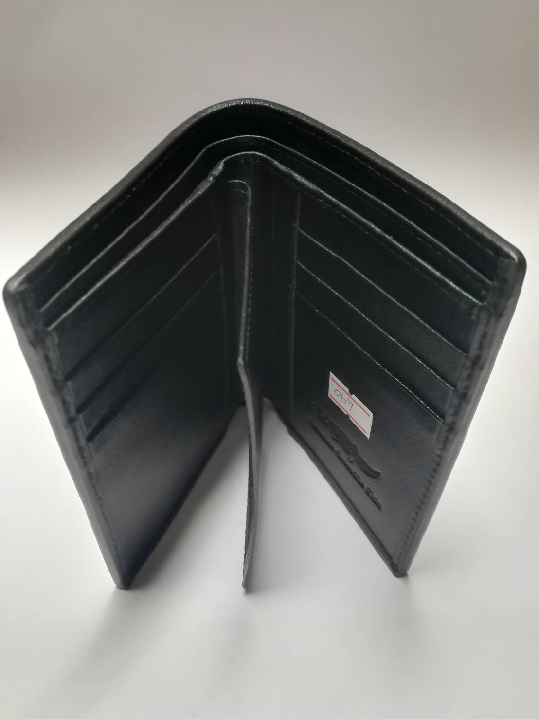 กระเป๋าหนังจระเข้แท้ทรงตั้ง หนังท้อง