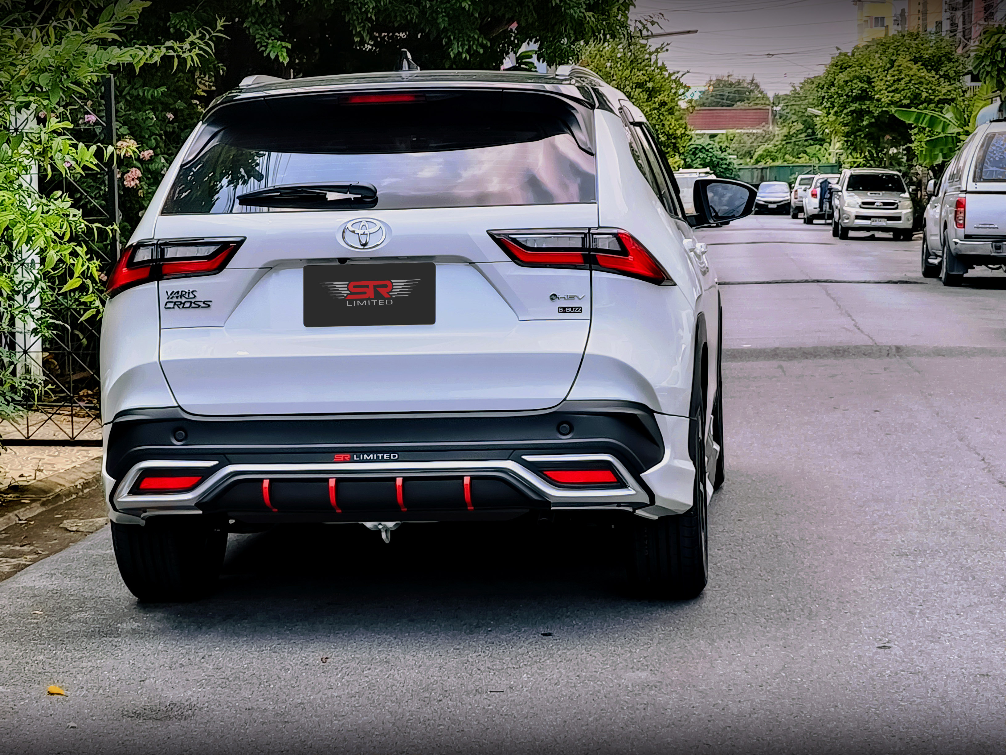 ชุดแต่งรถ-สเกิร์ต-อุปกรณ์แต่งรถ New Toyota Yaris Cross 2023-2024