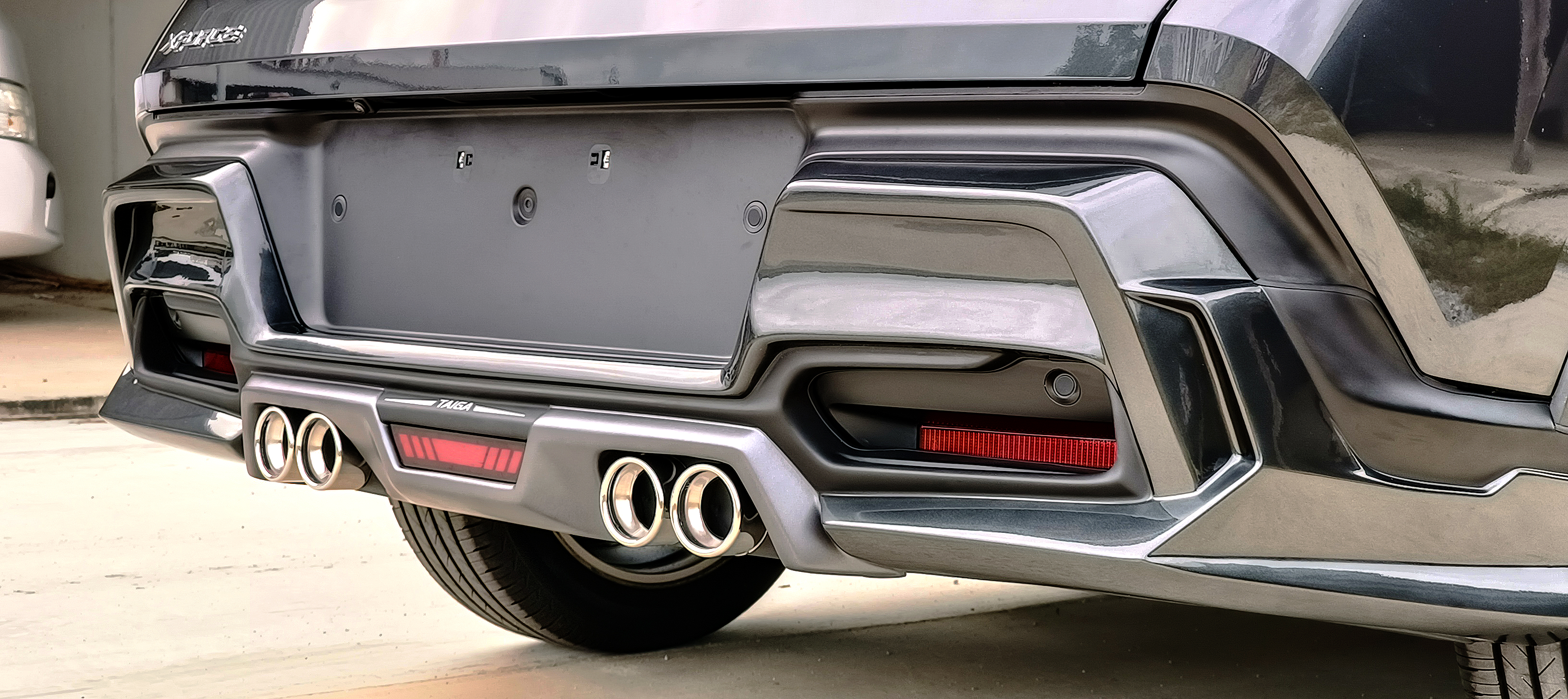 ชุดแต่งรถ-สเกิร์ต-อุปกรณ์แต่งรถ New Xforce 2025 ทรง Taiga (ไทก้า)