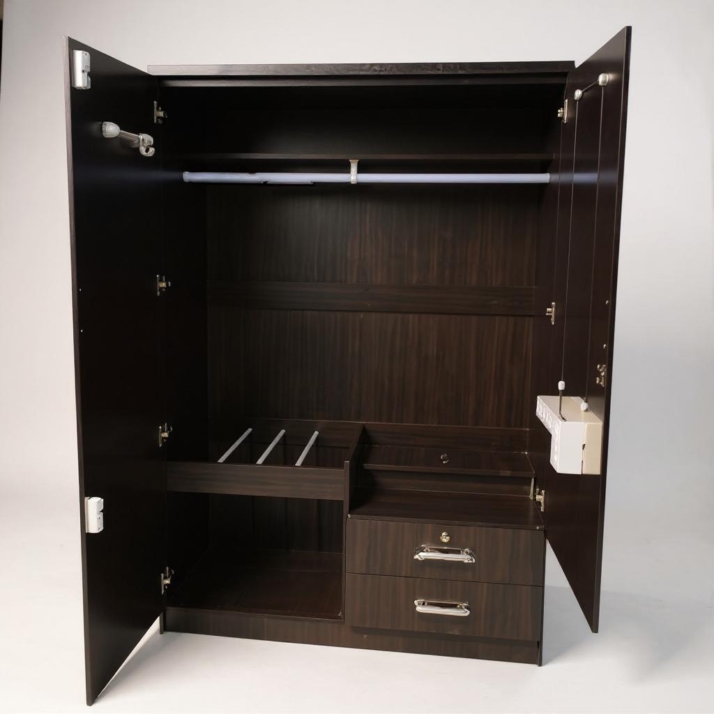 ตู้เสื้อผ้า ขนาด 120 ซม. สีโอ๊ค