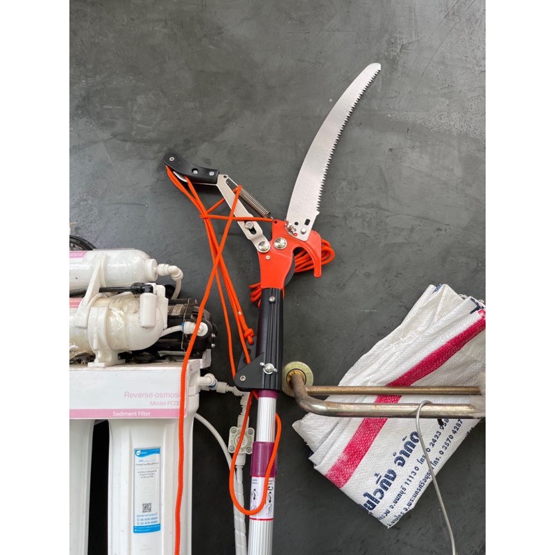 โปรส่งฟรีคืนสุดท้าย🔥ด้าม3เมตร/✂️กรรไกรกระตุกกิ่งมีใบเลื่อยSolo รอกคู่ ด้าม SOLO แท้