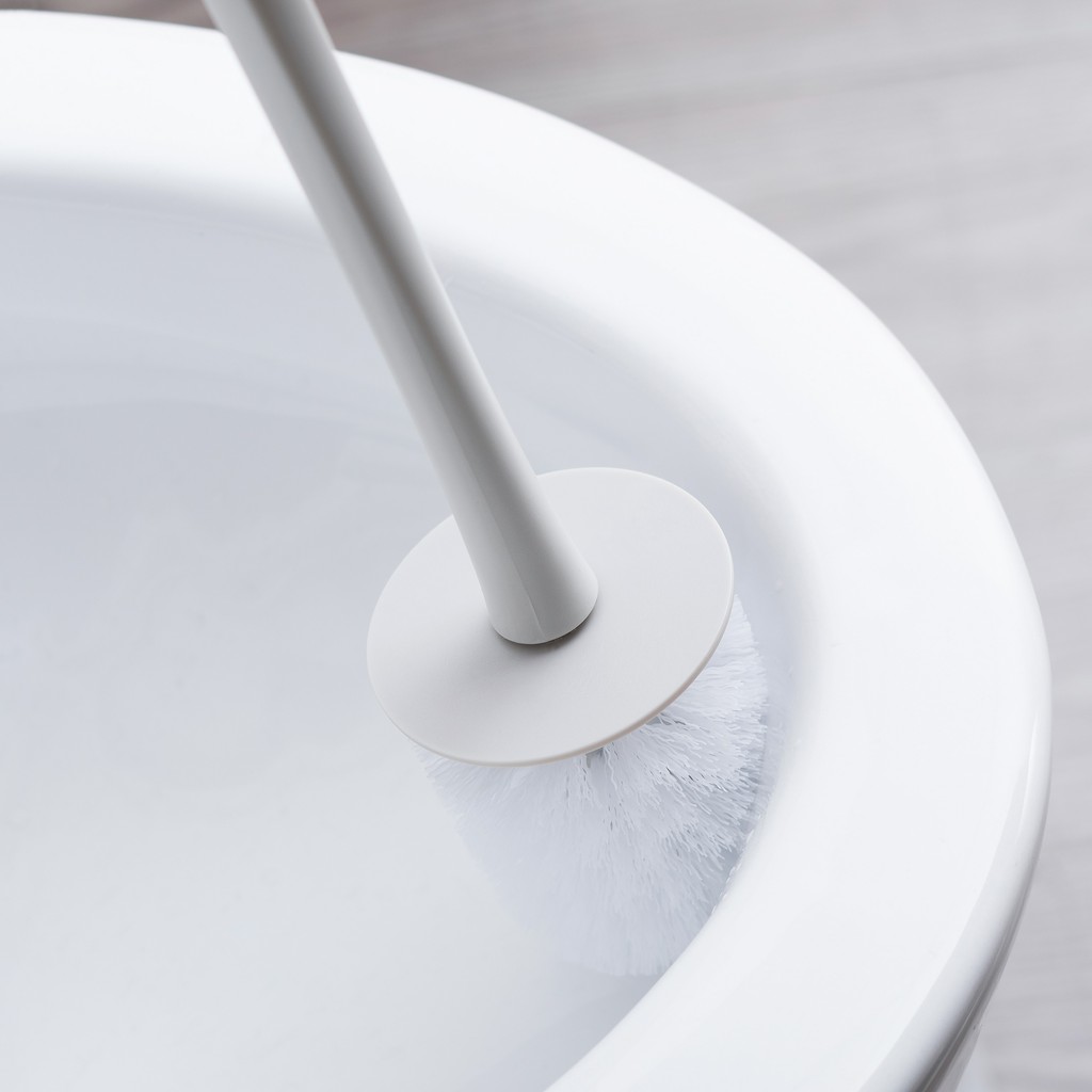 Dear Home ชุดแปรงทำความสะอาดห้องน้ำ แปรงล้างห้องน้ำด้ามยาวขนนุ่มพร้อมฐานรอง แปรงทำความสะอาดโถส้วม แปรงโถส้วม แปรงล้างโถ