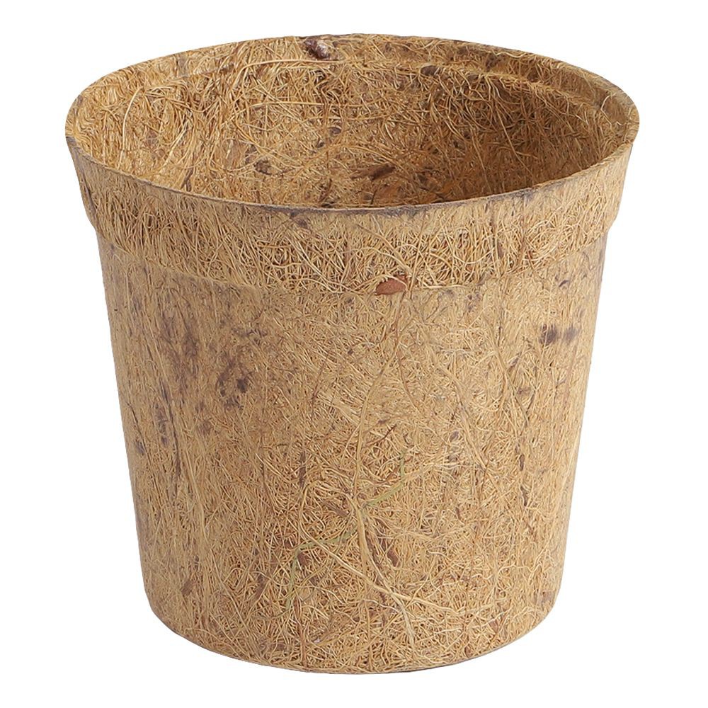 กระถางใยมะพร้าว SPRING 4.5 นิ้ว สีน้ำตาล COCONUT FIBER POT SPRING 4.5" BROWN