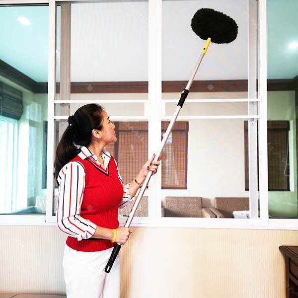 SmileArm® ด้ามบิดล็อค1.2ม. อลูมิเนียมแท้100% ใช้คู่กับหัวอุปกรณ์ ด้ามอเนกประสงค์ ยืดหดได้ ไม่เป็นสนิม มีประกันส่งซ่อมได้