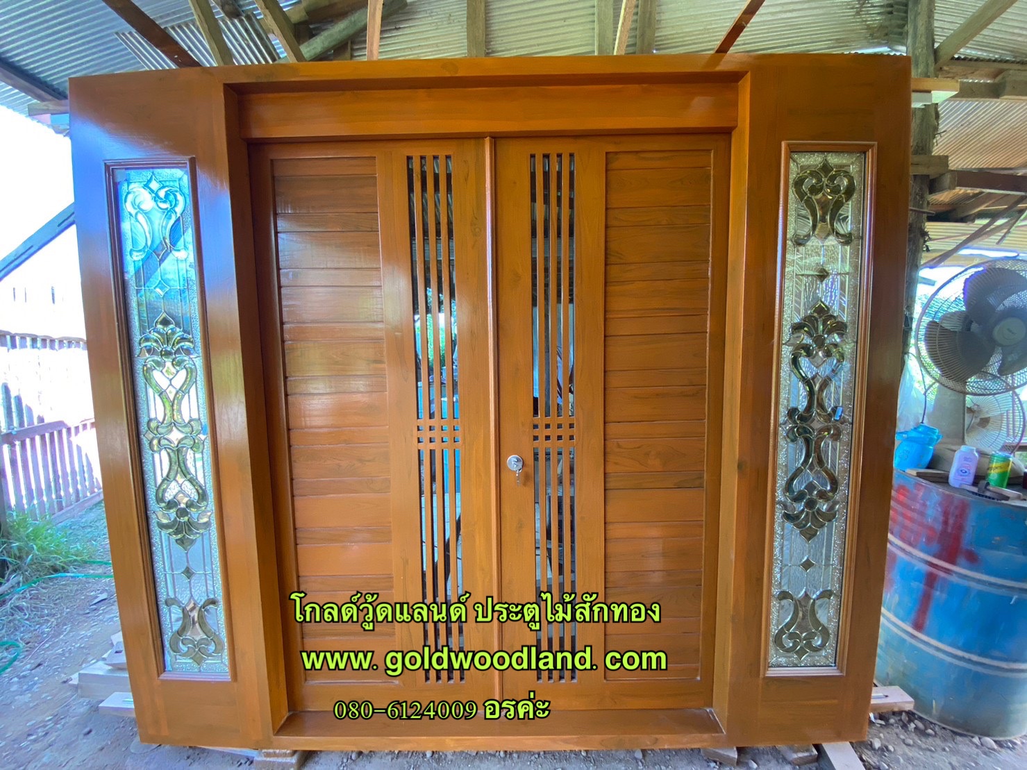 ประตูบานเลื่อน หน้าบ้านสวยๆ GS-86