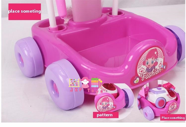 รถเข็นทำความสะอาดพร้อมเครื่องดูดฝุ่น Magical Cleaner Play Set