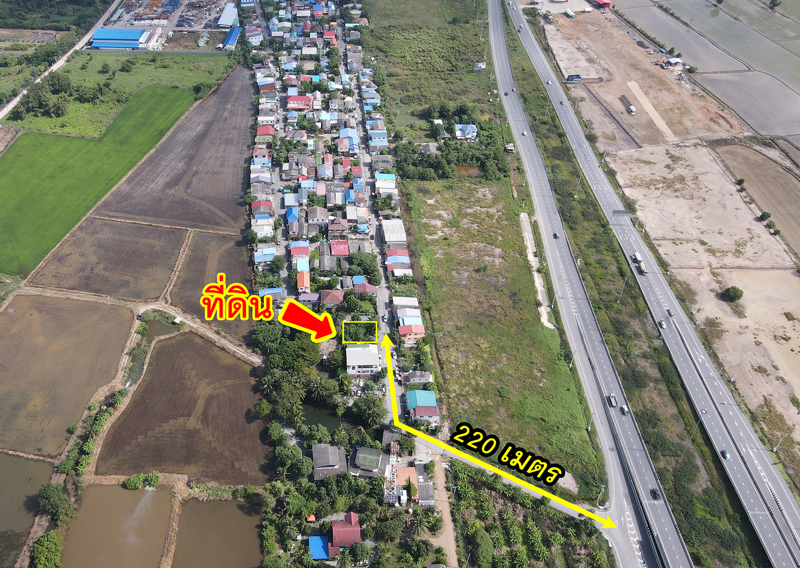 72076-ขายที่ดิน ชุมชนเคหะวัดไพร่ฟ้า บางหลวง ปทุมธานี