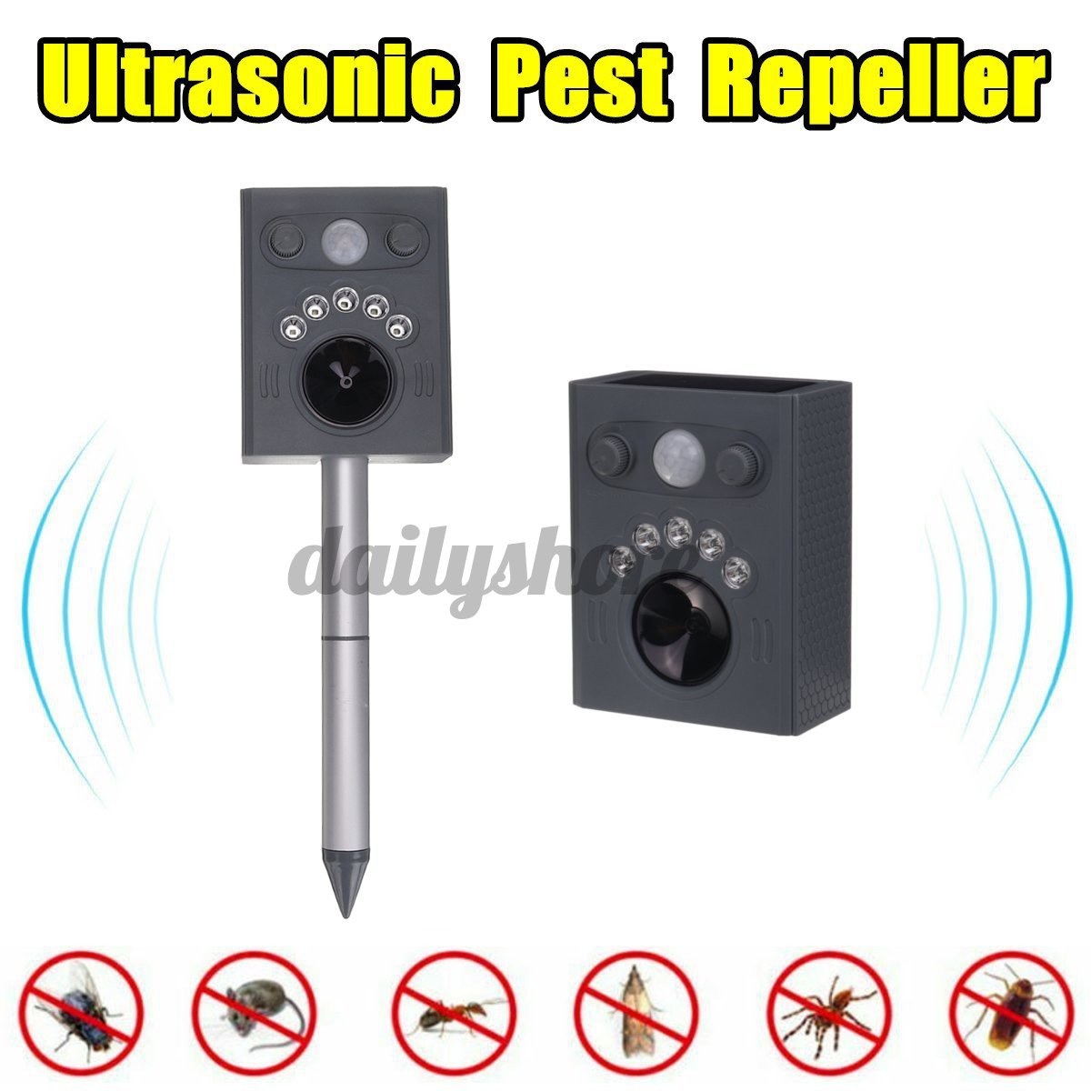 อุปกรณ์ไล่นกพลังงานแสงอาทิตย์