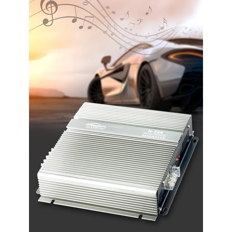 !!สินค้าขายดี!! แอมพลิไฟเออร์สำหรับเครื่องเสียงรถยนต์ Channel Power Amplifier