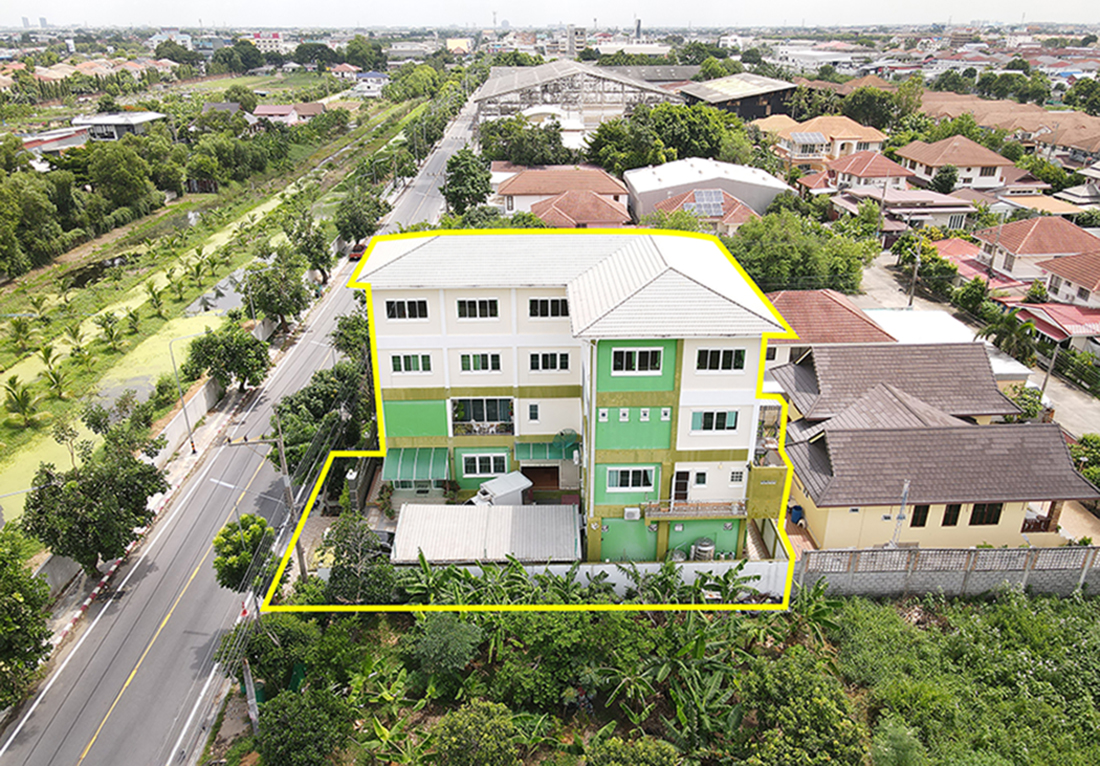 ขายสำนักงาน 4 ชั้น ขาดทุน 5 ล้าน ขายถูกที่สุดในย่านรังสิต ติดถนนหลัก ถนนรังสิต-คลองสอง ปทุมธานี