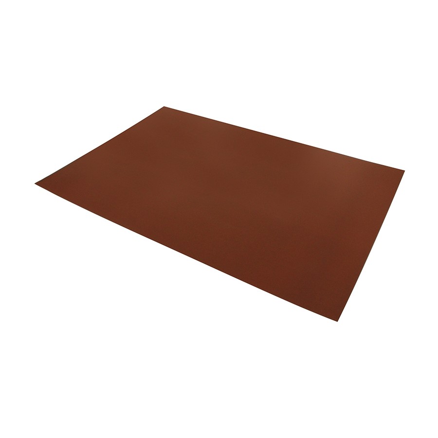 PP306 สีน้ำตาล กระดาษโปสเตอร์แข็งสีหน้าเดียว 52X77 ซม. แพ็ค 10 แผ่น