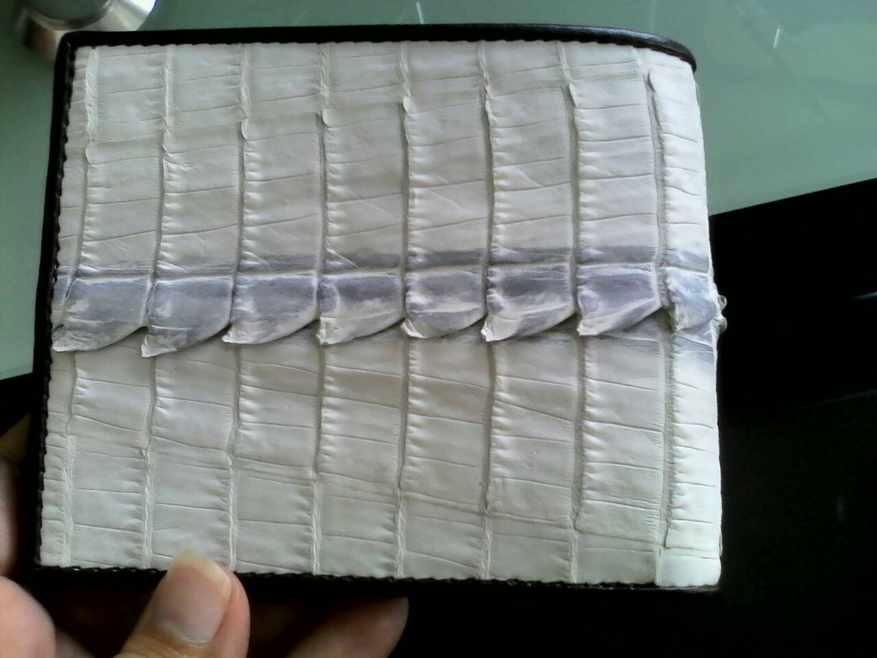 กระเป๋าหนังจระเข้แพ็คคู่