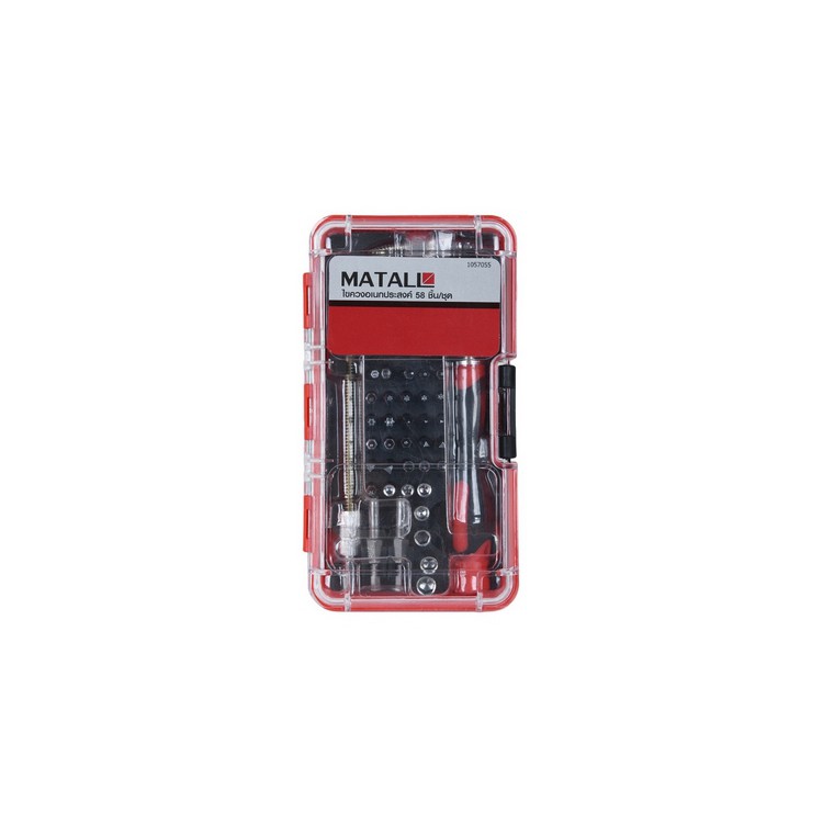 เครื่องมือช่าง ไขควง ไขควงอเนกประสงค์ MATALL 58 ชิ้น/ชุด | MATALL | ไขควงชุด 58 ชิ้นชุด