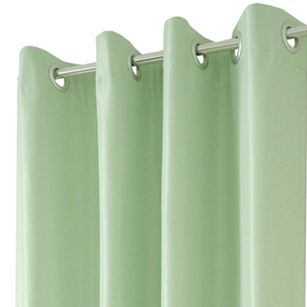 ผ้าม่าน EYELET CHILD FREEDOM STYLE SILKY UV 140x220 ซม. สีเขียว ผ้าม่านประตู CURTAIN ผ้าม่านและมู่ลี่