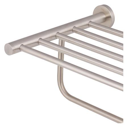 ชั้นวางพร้อมราว BR-112/B โครม ราวตากผ้า ราวแขวนผ้า ราวแขวน ราวแขวนเสื้อผ้า