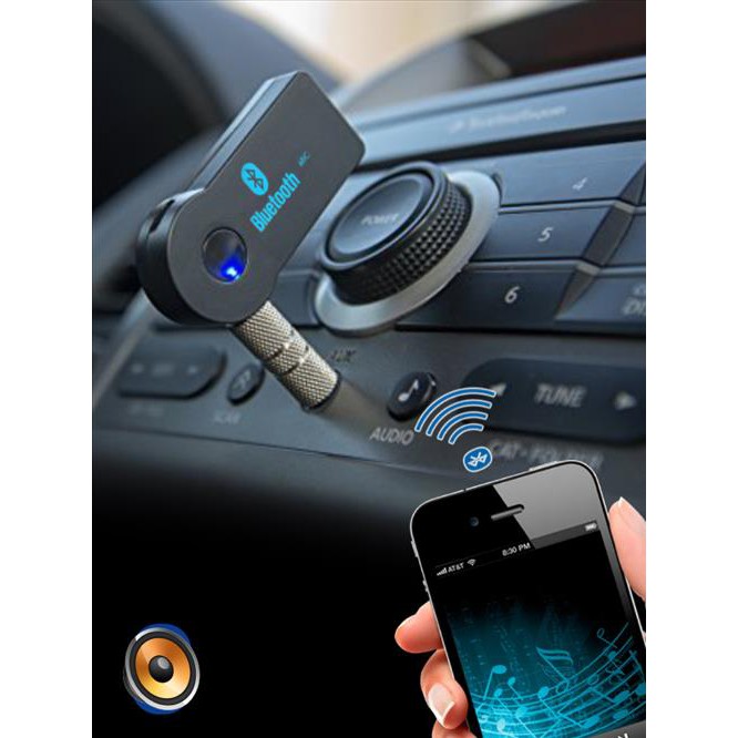 !!สินค้าขายดี!! อุปกรณ์ไร้สาย บลูทูธต่อลำโพงในรถยนต์ Bluetooth Car Audio Receiver