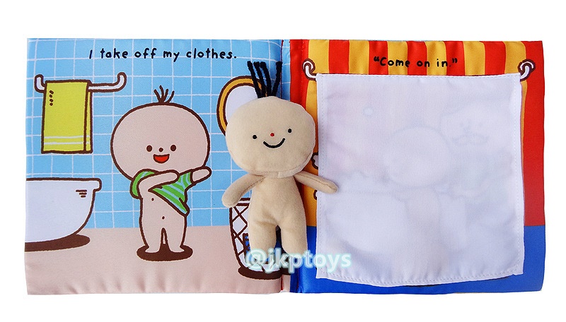 เซตหนังสือผ้าเสริมพัฒนาการ It's Bath Time + It's Potty Time