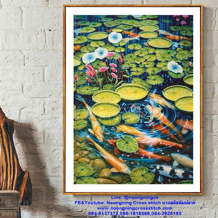 ป่าไผ่สวยงาม ครอสติสคริสตัล Diamond painting โมเสก ภาพติดเพชร งานฝีมือทำที่บ้าน DIY