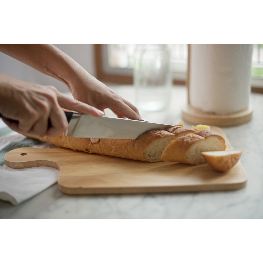 The Wood's Tale เขียงไม้ แท้ SERVING BOARD (L) สำหรับสับหั่นหรือเสิร์ฟอาหาร