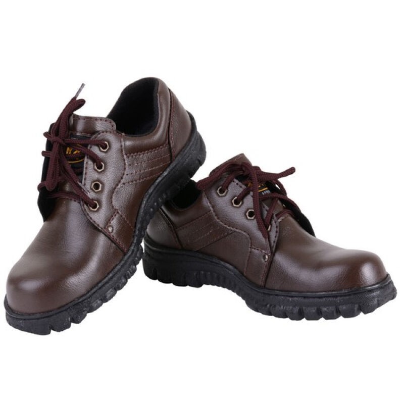 รองเท้าหนังเทียมหุ้มส้น PRODIGY SAFE MP005-B No.43 น้ำตาล Personal Protective Equipment