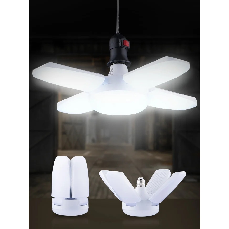 !!สินค้าขายดี!! โคมไฟ LED ติดโรงรถ 95W รับประกัน 1 ปี LED Garage Lights 95W
