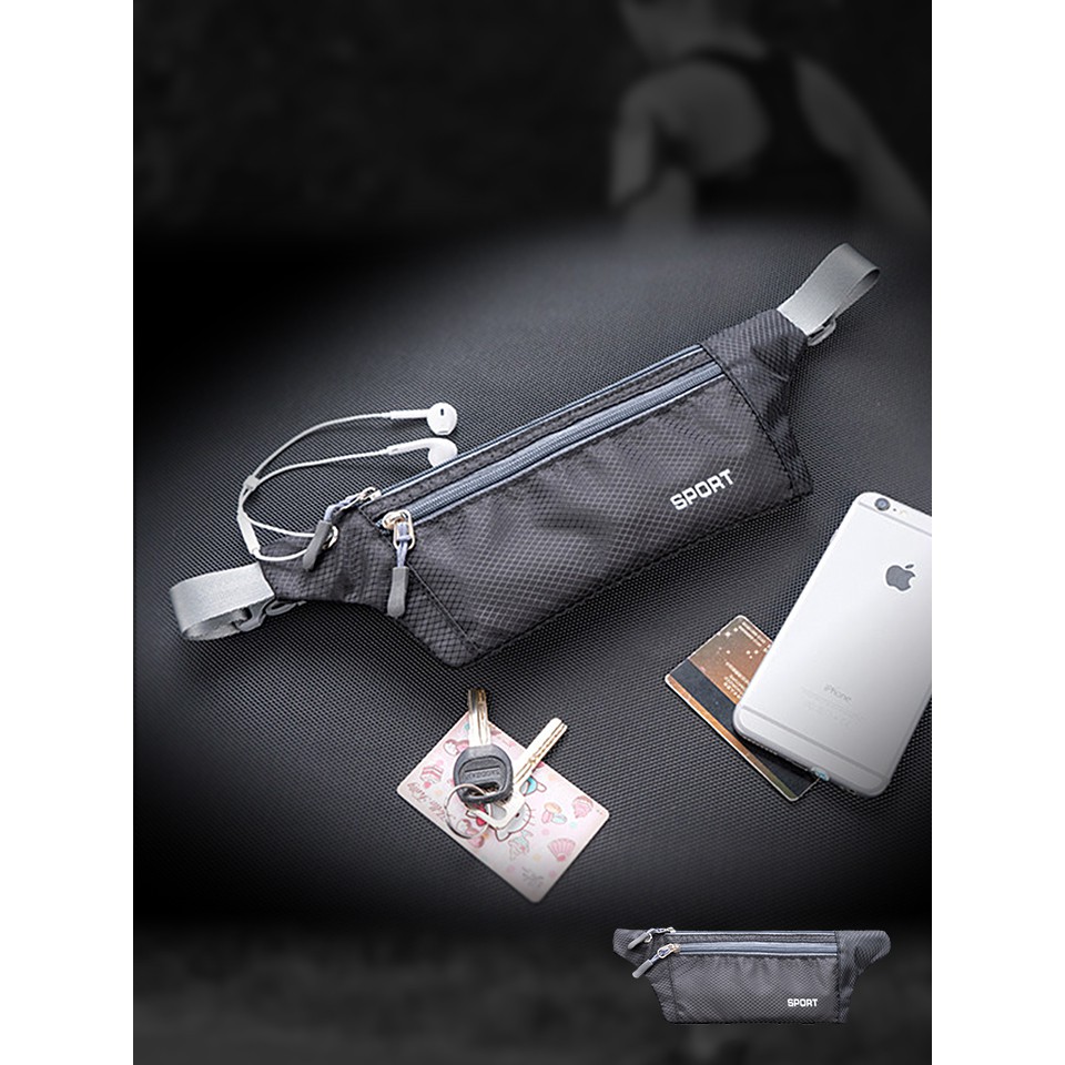 !!สินค้าขายดี!! กระเป๋าวิ่งคาดเอว กระเป๋าคาดเอวขนาดพกพา กระเป๋ากีฬาคาดเอว Waist Bag