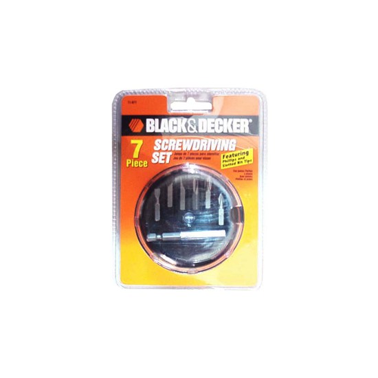 เครื่องมือช่าง สว่าน ดอกสว่าน ดอกไขควง BLACK&DECKER 71-828 7EA BLACK&DECKER 71-828 7EA SCREW DRIVER BIT