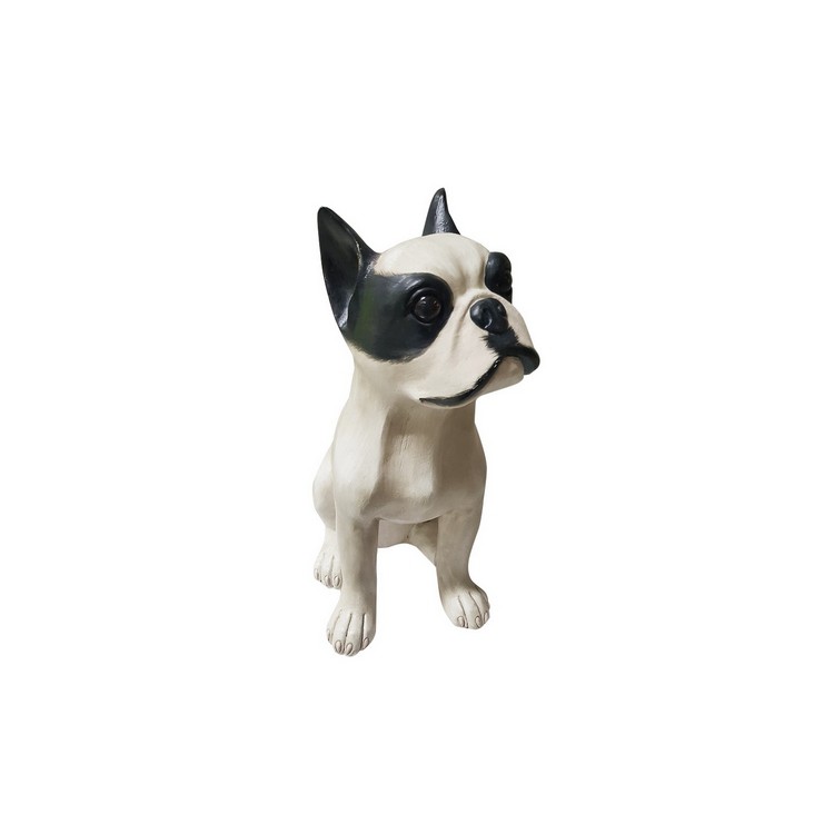 ของขวัญ Decor ของตกแต่ง BULLDOG 31X17.8CM ขาว HLS | HOME LIVING STYLE | 4614220