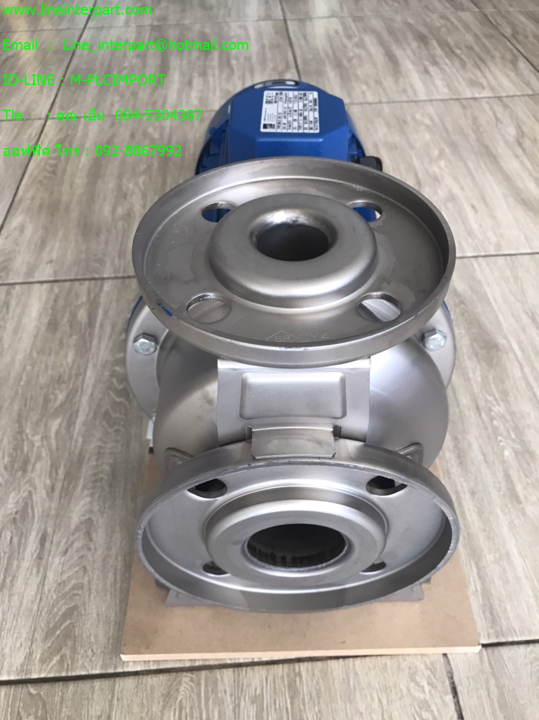 ขาย 3M-32-125/1.1 3สาย ปั๊มหอยโข่งแสตนเลส