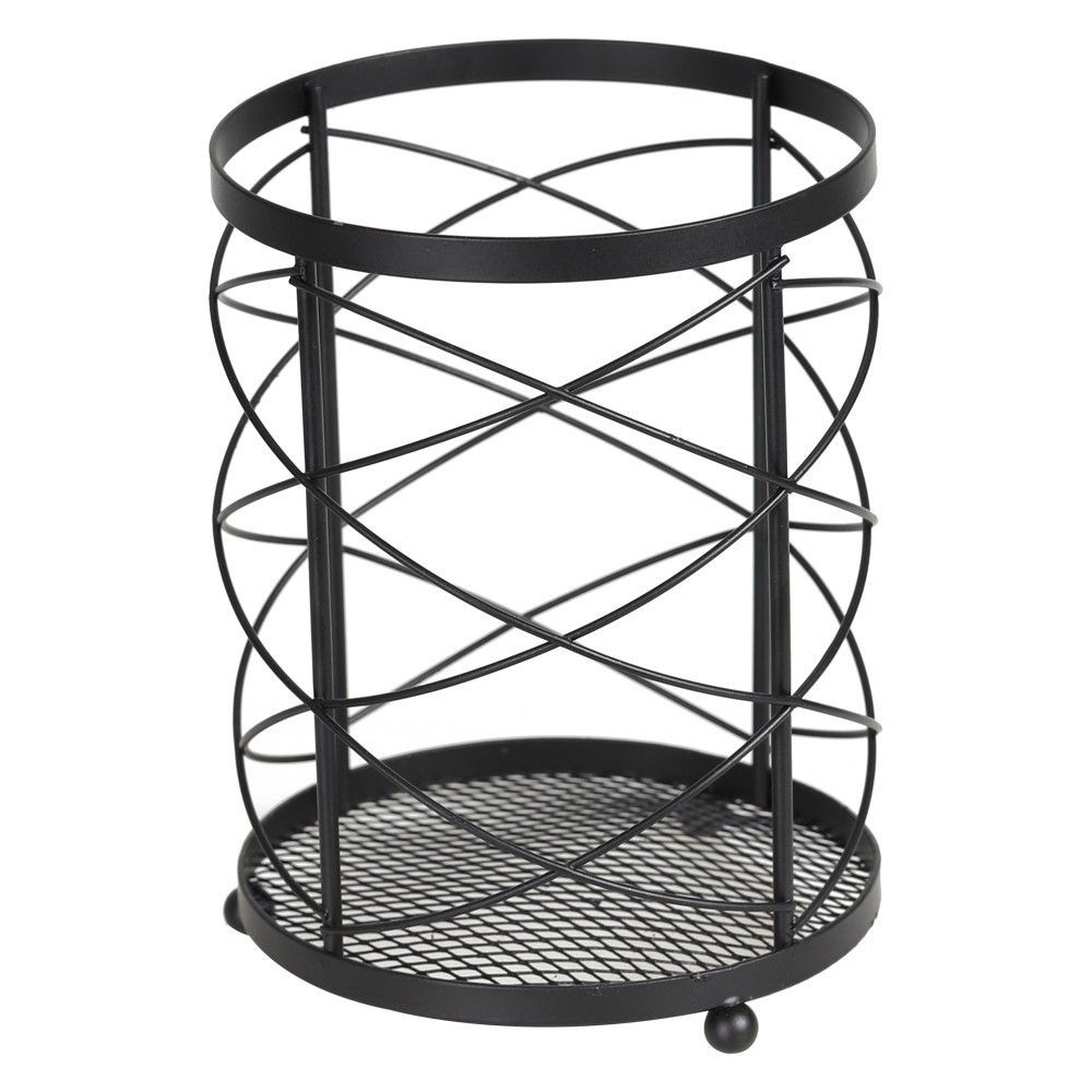 ที่ใส่อุปกรณ์ในครัว SPIRAL ZL028 สีดำ UTENSIL HOLDER 1 HOLE SPIRAL ZL028 BLACK