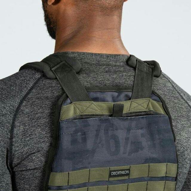 เสื้อกั๊กถ่วงน้ำหนัก10กก. แบบปรับได้ เวทเทรนนิ่ง บอดี้เวท