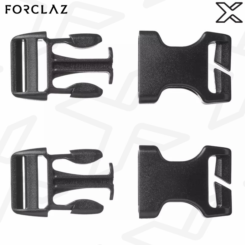 FORCLAZ ชุดตัวล็อคเร็วสำหรับเป้สะพายหลัง 2 ชิ้น ขนาด 20 มม.