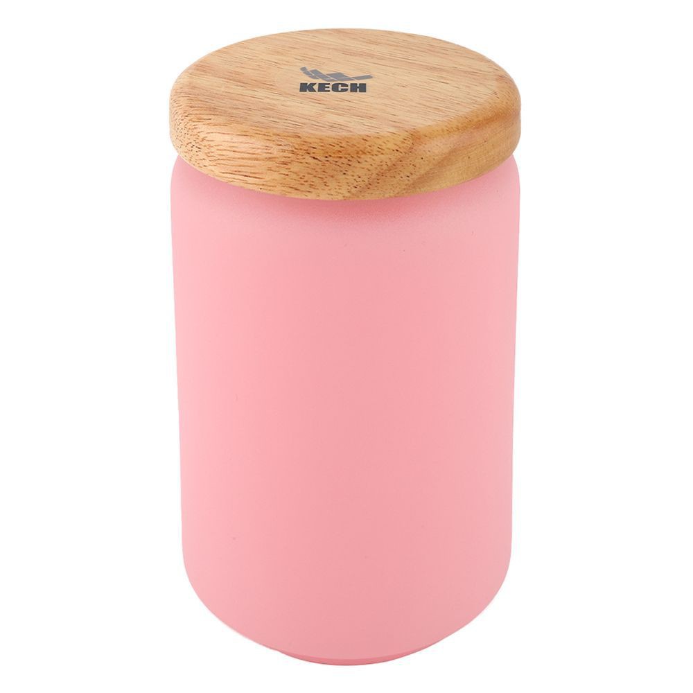 ขวดโหลแก้ว KECH CANDY 0.75ลิตร สีชมพู GLASS CANISTER KECH CANDY 0.75L PINK