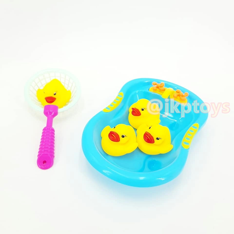 เกมช้อนเป็ดในอ่าง ของเล่นอาบน้ำ