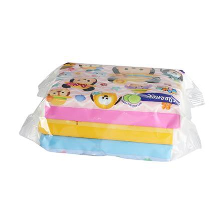 กระดาษเช็ดหน้า KLEENEX TSUM TSUM แพ็ค3 เช็ดสะอาด ไม่ทิ้งขุย