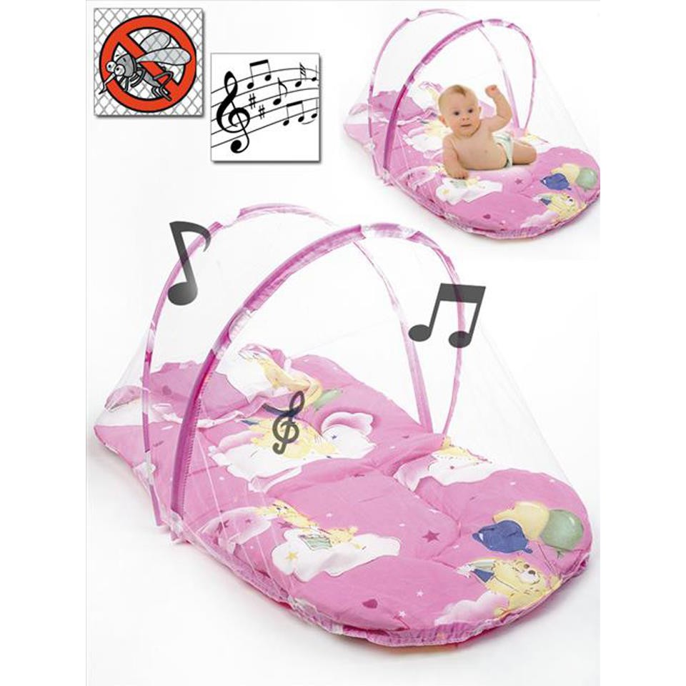!!สินค้าขายดี!! มุ้งครอบทารก Baby Mosquito Net with Music