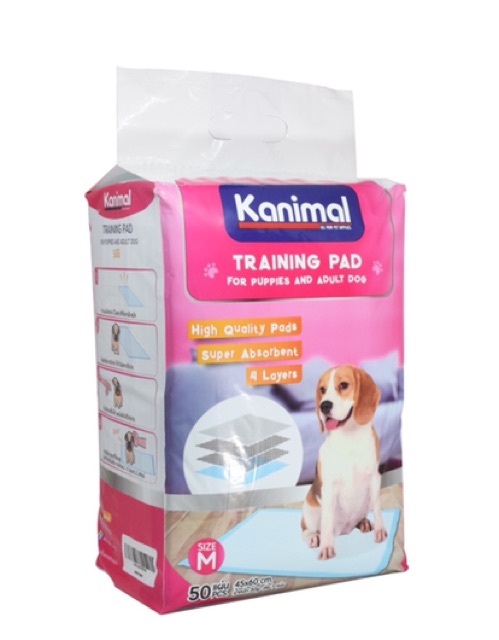 แผ่นรองฉี่ Kanimal Pad แผ่นรองซับสัตว์เลี้ยง