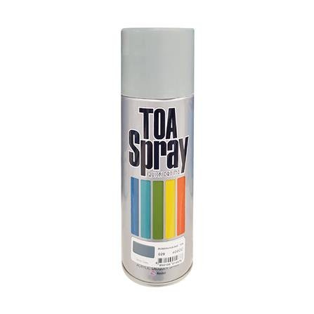สีสเปรย์ TOA #029 Silver Grey 400CC มาตรฐานระดับโลก