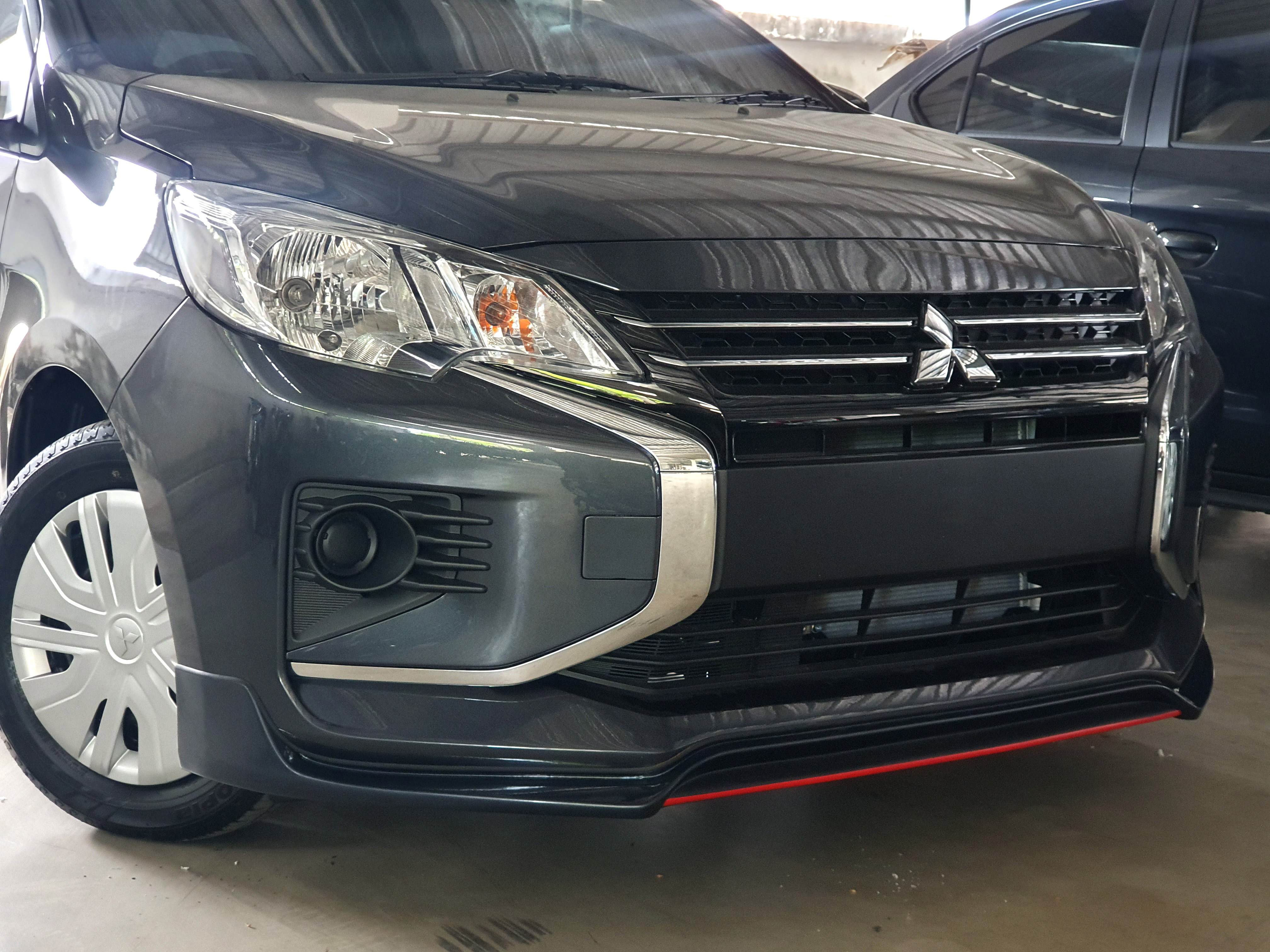 ชุดแต่งรถ สเกิร์ต-สปอยเลอร์ New Mitsubishi Mirage 2020 ทรง SR-Limited By OSR