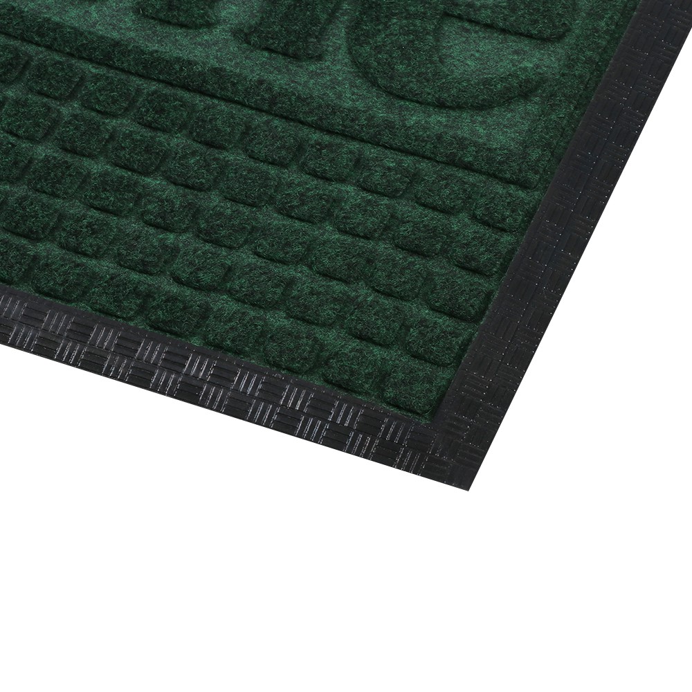 พรมปูพื้น พรมเช็ดเท้า พรมปูพื้น พรมภายนอก พรมเช็ดเท้าดักฝุ่นMX1031 44X74 เขียว HOME LIVING STYLE