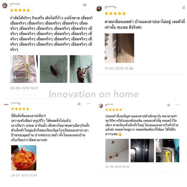 เจลกำจัดแมลงสาบRoach doctor ยาฆ่าแมลงสาบ ยากำจัดแมลงสาบ เจอกำจัดมดและแมลงสาบ ยาฆ่าแมลง (ของแท้ 💯%) ตายยกลัง