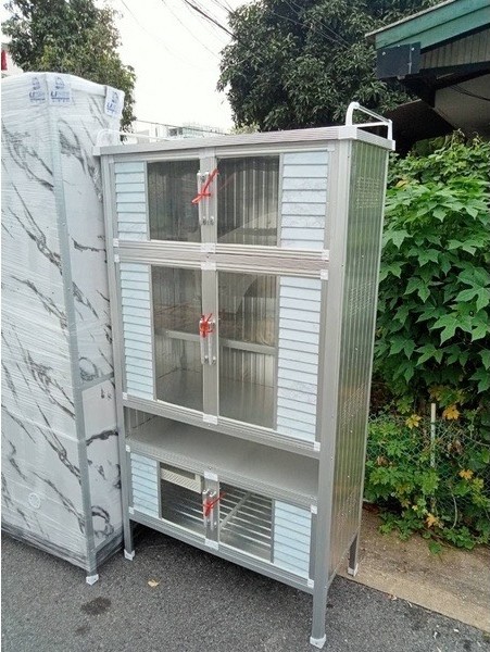 ตู้กับข้าว เพิ่มช่องเก็บของ ขนาด 92 ซม.