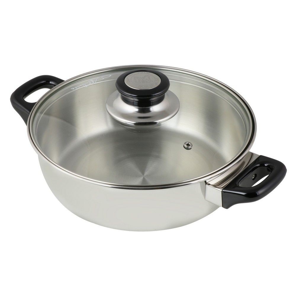 หม้อต้ม หัวม้าลาย 24 ซม. POT SAUCE POT SHABU ZEBRA 24CM. STAINLESS