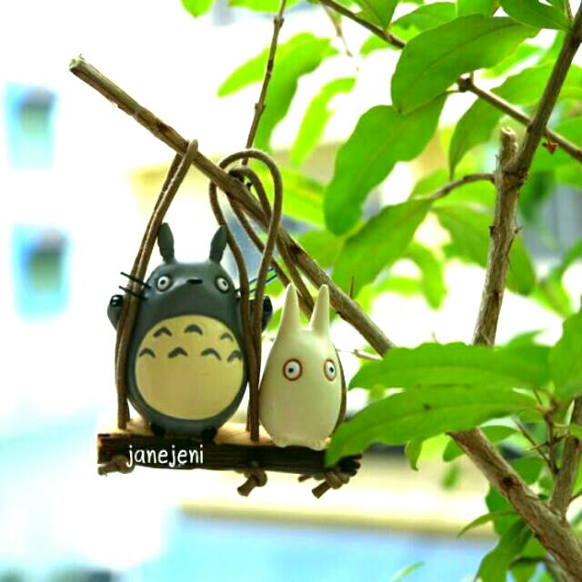 โมเดลตุ๊กตาแต่งสวน แต่งกระถาง My neighbor totoro ฟิกเกอร์ DIY